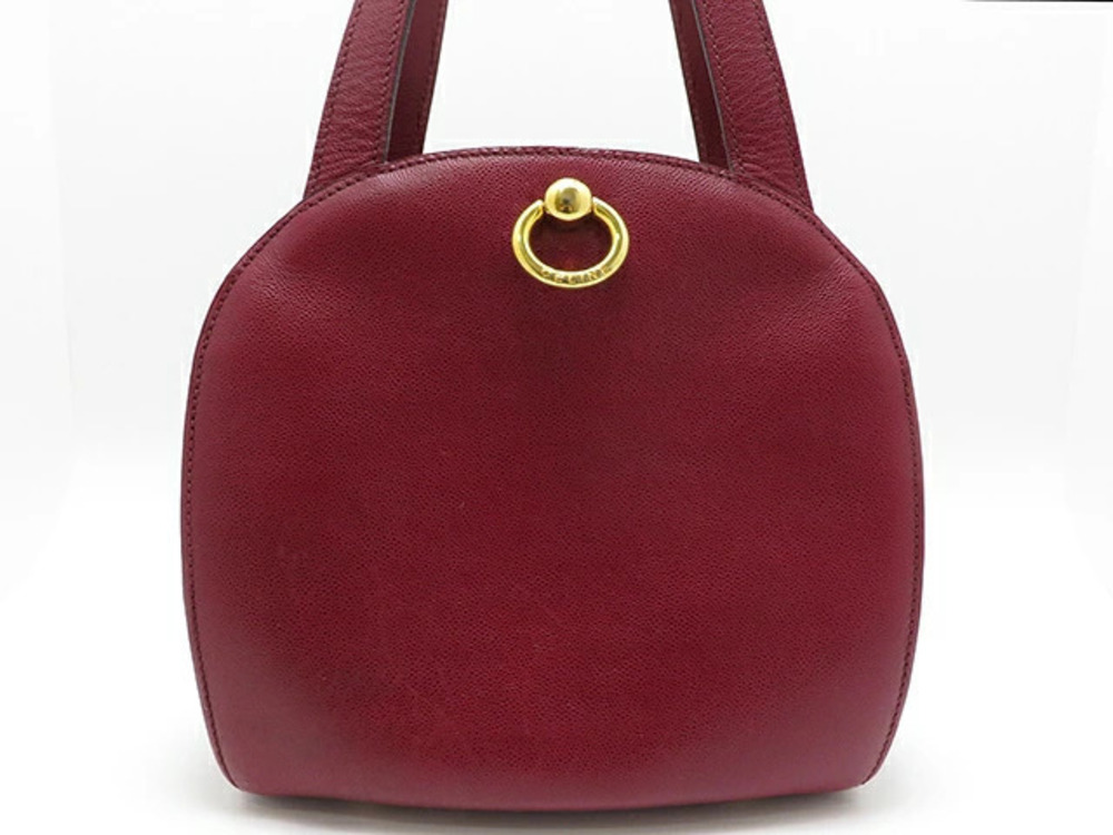Celine handbag Burgundy Red leather